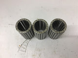 Journal Roller Bearings 2 1/2" Long 1" ID Lot Of 3
