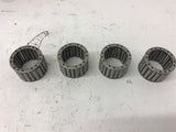 Journal Roller Bearings 1" Long 1" ID Lot Of 4