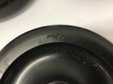 Colson 2-5-53 or 2-5-55 Polyolefin Black Wheel with Bearing Lot Of 5