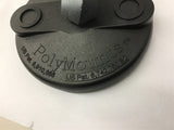 Polymounts BNYLC4-T 5/8-11 Tapped 4" Base Leveling mount Lot Of 4