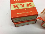 KYK 5200 2RS C3 SR12 10 x 29 x 14mm Doubled Sealed Bearing Lot of 3