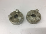 Hayes Aluminum 3/4" Jaw Couplings Lot of 2