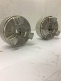 Hayes Aluminum 5/8" Jaw Couplings Lot Of 2