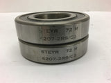 Steyr 72M 6207-2RS/C3 Bearing Lot of 2