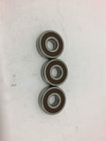 6303.NSE Naschi Deep Groove Ball Bearing Lot of 3