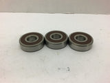6303.NSE Naschi Deep Groove Ball Bearing Lot of 3