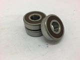 6303.NSE Naschi Deep Groove Ball Bearing Lot of 3