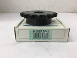 Tsubaki H50B17F-1 Sprocket 50 Chain 17 Teeth 1" bore