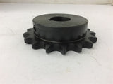 Tsubaki H50B17F-1 Sprocket 50 Chain 17 Teeth 1" bore