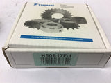Tsubaki H50B17F-1 Sprocket 50 Chain 17 Teeth 1" bore