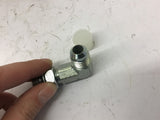 90 Degree Steel Fittings 3/8" JIC x 3/8" Boss w/ Rubber Gasket Lot Of 10