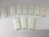 UHMW 3 3/4" x 1 1/2" W x 3/8" Thick Lot Of 10