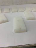 UHMW 3 3/4" x 1 1/2" W x 3/8" Thick Lot Of 10