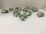Male Elbow Pipe 3/4"x 7/8" JIC Fitting Lot Of 12