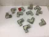 Male Elbow Pipe 3/4"x 7/8" JIC Fitting Lot Of 12