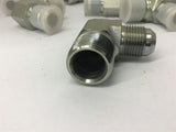 Male Elbow Pipe 3/4"x 7/8" JIC Fitting Lot Of 12