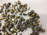 100 PCS Assorted Lot Of Fittings