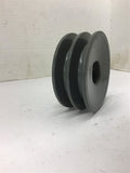 2AK34-1 Pulley 2 Groove 1" Bore