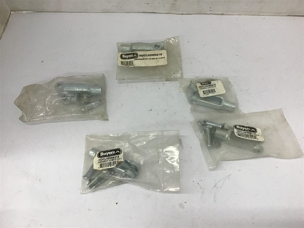 Buyers HDCLHDW6218 Hardware kit 62 Series w/ Clevis Lots Of 5