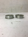 Flanged Ball Bearing 3/4" Bore 1 3/8" OD 1 1/2" Flange OD Lot Of 10