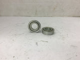 Flanged Ball Bearing 3/4" Bore 1 3/8" OD 1 1/2" Flange OD Lot Of 10
