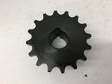 Tsubaki 5016F-1 Sprocket 50 Chain 16 Teeth 1" Bore