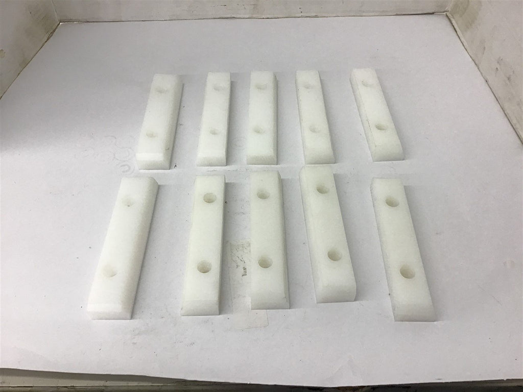 UHMW Strips 5-3/4" Length 1-1/4" Width 3/4" Thick--Lots Of 10