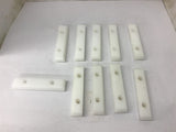 UHMW Strips 5-3/4" Length 1-1/4" Width 3/4" Thick--Lots Of 10
