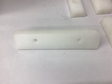 UHMW Strips 5-3/4" Length 1-1/4" Width 3/4" Thick--Lots Of 10