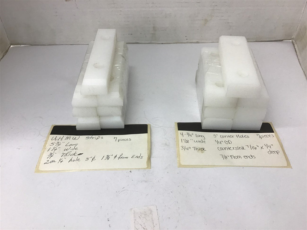 Assorted Lot Of UHMW Strips