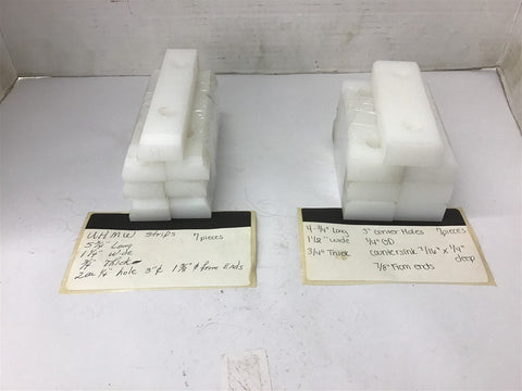 Assorted Lot Of UHMW Strips