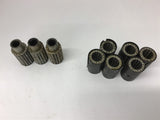 Journal Bearings Assorted Lot of 9 6 OD Sleeves 3 ID Sleeves