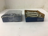 Galvanized Coated LAG Screws 3"x5/16" Square Heads 1/2" 50pcs/box 2 Boxes