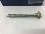 Galvanized Coated LAG Screws 3"x5/16" Square Heads 1/2" 50pcs/box 2 Boxes