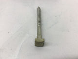 Galvanized Coated LAG Screws 3"x5/16" Square Heads 1/2" 50pcs/box 2 Boxes