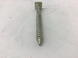 Galvanized Coated LAG Screws 3"x5/16" Square Heads 1/2" 50pcs/box 2 Boxes