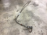 Two Leg Wire Rope Slings 1/2"x8' Cable 7"x4 1/2"x3/4" Ring Dimension