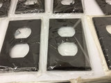 Cooper Wiring Devices 2132V Outlet Covers Black Lot Of 21