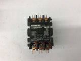 Siemens 42BF35AFBFN Definite Purpose Contactor 30 FLA 3 Pole 120 Volts Coil