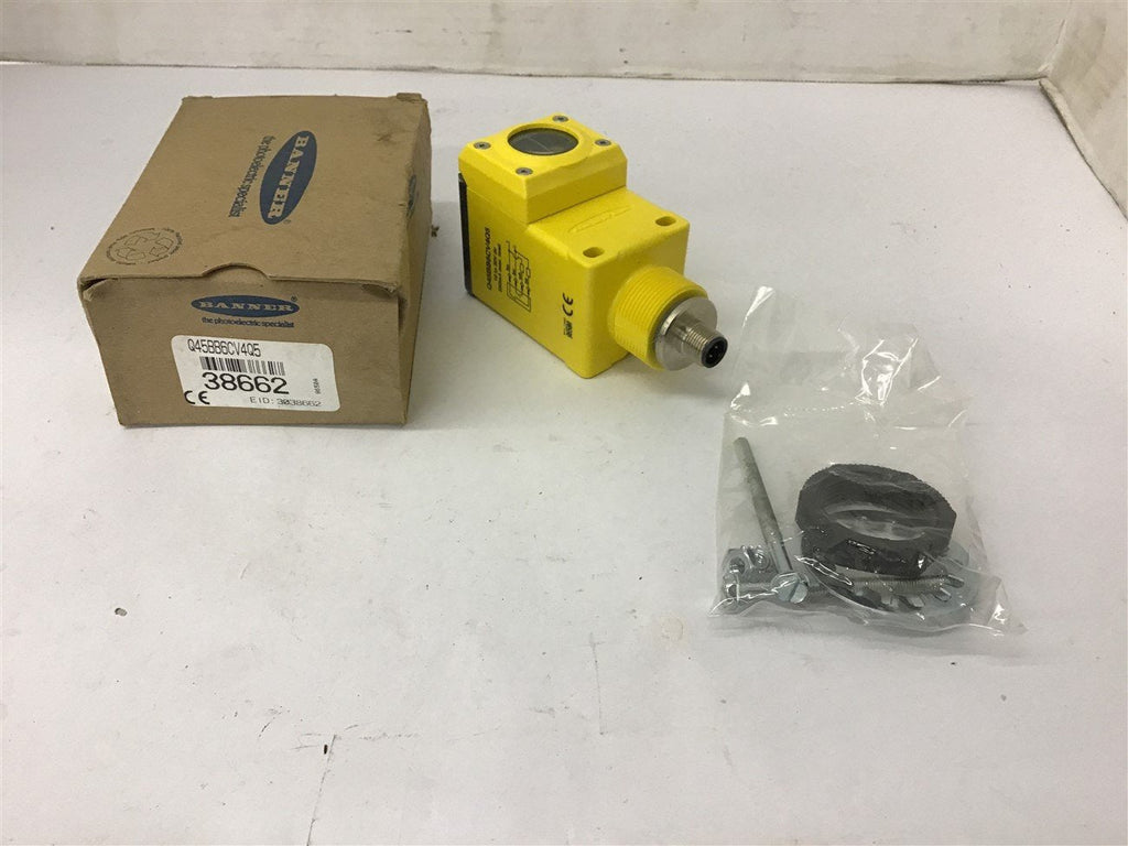 Banner Q45BB6CV4Q5 Photoelectric Sensor 10-30 Vdc