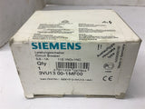 Siemens 3VU13 00-1MF00 Circuit Breaker 0.6-1 Amp
