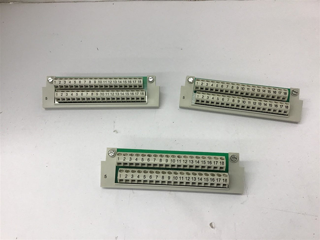 Schneider Automation 170 XTS 005 01 Screw Terminal bus Bar 2 Row 12 AWG Lot Of 3
