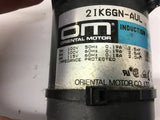 Oriental 2IK6GN-AUL Induction motor 115 Volts 0.18 Amp 1500 Rpm