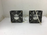 Sanyo 109R1224H1021 DC San Ace Brushless Fan 24 V DC Lot Of 2
