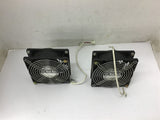 Sanyo 109R1224H1021 DC San Ace Brushless Fan 24 V DC Lot Of 2