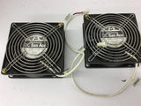 Sanyo 109R1224H1021 DC San Ace Brushless Fan 24 V DC Lot Of 2
