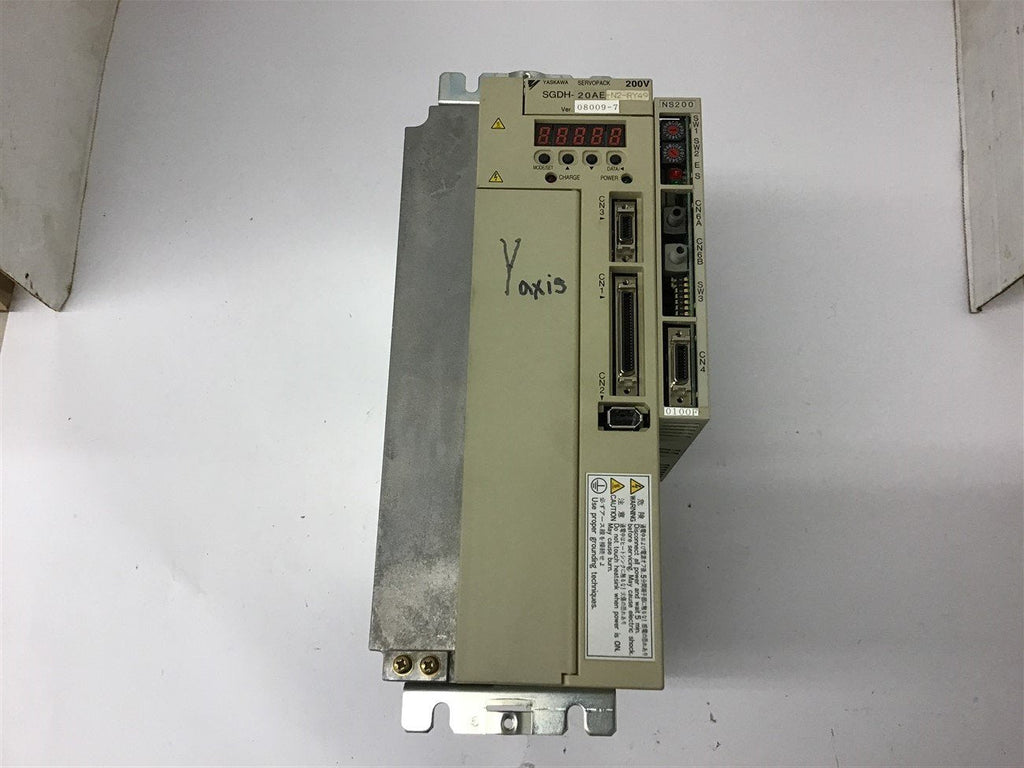 Servopack SGDH-20AE-N2-RY49 2.0KW 0/230VAC 50/60HZ 3 Phase 12/18.5AMPS