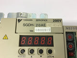 Servopack SGDH-20AE-N2-RY49 2.0KW 0/230VAC 50/60HZ 3 Phase 12/18.5AMPS