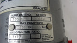 Graco Pump, #205-626, Ser. L02J, Max Wpr 1800 Psi, Max Gpm 3/12-Min Ratio 10:1