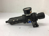 Parker 05E12B18AA 1/2" filter regulator 150 PSI